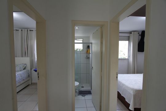 Corredor de apartamento à venda com 2 quartos, 43m² em Salgado Filho, Belo Horizonte