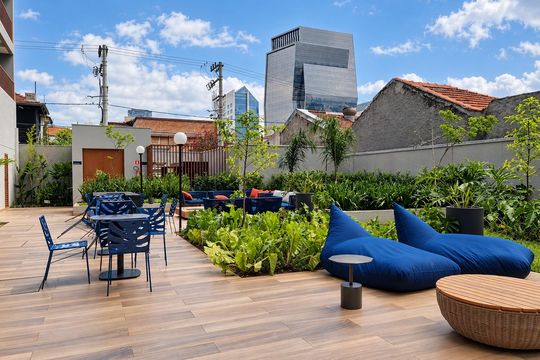 Área Comum de kitnet/studio à venda com 1 quarto, 26m² em Pinheiros, São Paulo