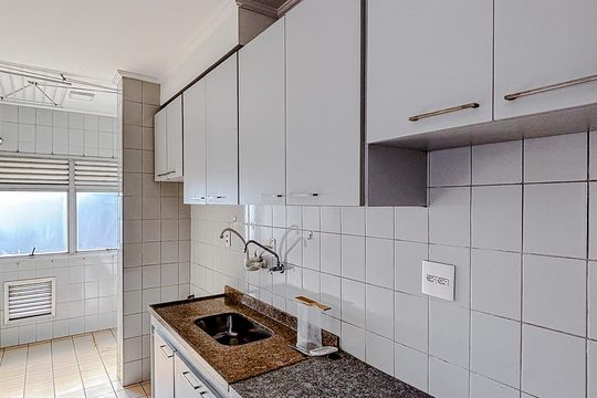 Cozinha de apartamento para alugar com 2 quartos, 59m² em Tatuapé, São Paulo