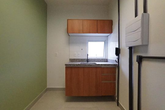 Sala/Cozinha de apartamento para alugar com 2 quartos, 32m² em Vila Mariana, São Paulo