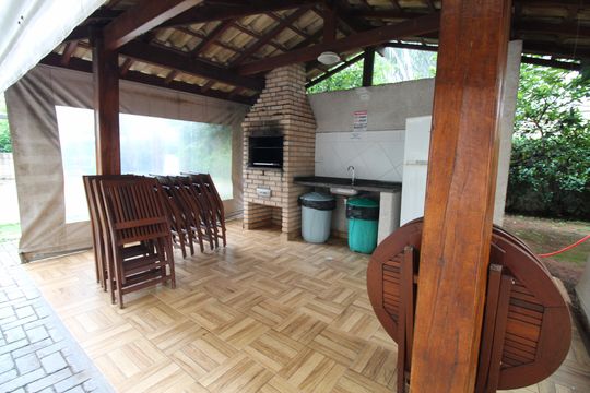 Área comum - Churrasqueira de apartamento para alugar com 3 quartos, 65m² em Parque Industrial, São José dos Campos