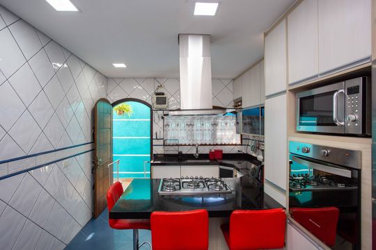 Cozinha Casa 1 de casa à venda com 4 quartos, 224m² em São Judas Tadeu, Diadema