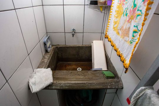 Área de Serviço de casa à venda com 4 quartos, 224m² em São Judas Tadeu, Diadema