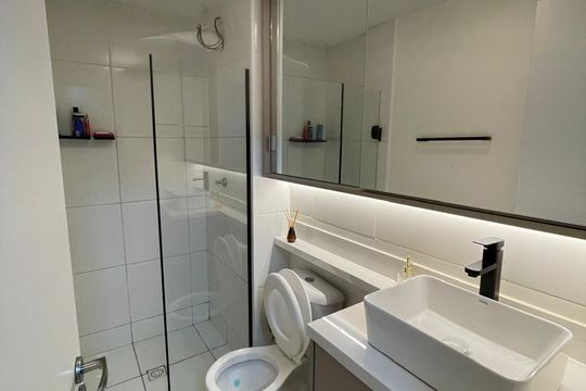 Banheiro de apartamento à venda com 2 quartos, 34m² em Freguesia do Ó, São Paulo