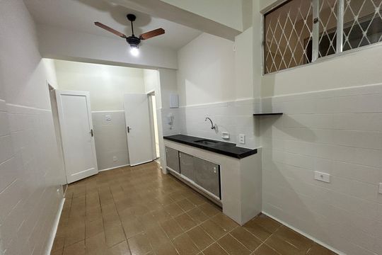 Cozinha de apartamento para alugar com 3 quartos, 110m² em Jacarepaguá, Rio de Janeiro