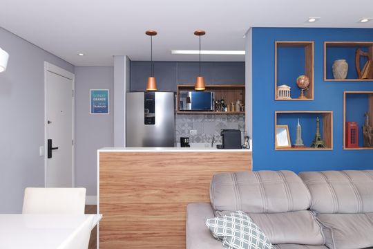 Cozinha de apartamento à venda com 2 quartos, 55m² em Vila Santana, São Paulo
