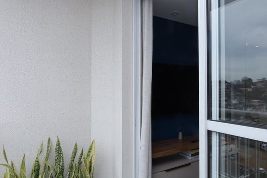 Varanda de apartamento à venda com 2 quartos, 55m² em Vila Santana, São Paulo