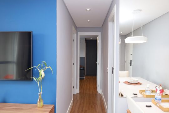 Sala de apartamento à venda com 2 quartos, 55m² em Vila Santana, São Paulo