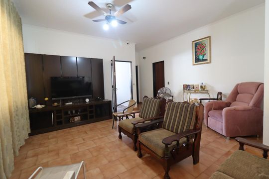 Sala de casa para alugar com 5 quartos, 390m² em Vila Monte Alegre, Ribeirão Preto