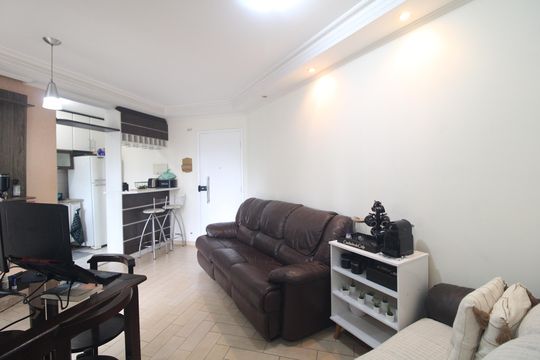 Sala de apartamento à venda com 2 quartos, 48m² em Vila Inglesa, São Paulo