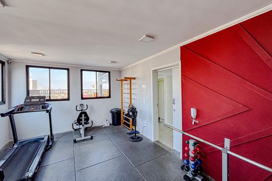 Área comum - Academia de apartamento para alugar com 2 quartos, 41m² em Tatuapé, São Paulo