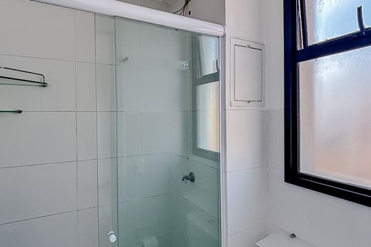 Banheiro da Suíte de apartamento para alugar com 2 quartos, 41m² em Tatuapé, São Paulo