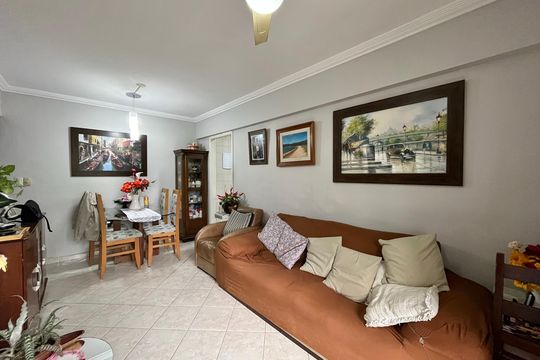 Sala de apartamento à venda com 2 quartos, 54m² em Itanhangá, Rio de Janeiro