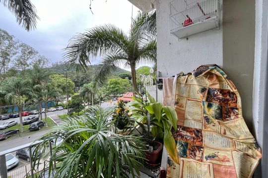 Varanda de apartamento à venda com 2 quartos, 54m² em Itanhangá, Rio de Janeiro