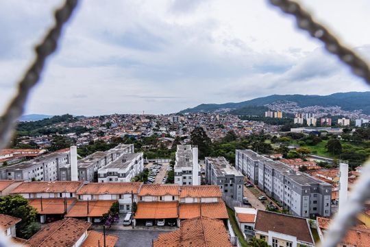 Vista sala de apartamento para alugar com 2 quartos, 36m² em Jaraguá, São Paulo