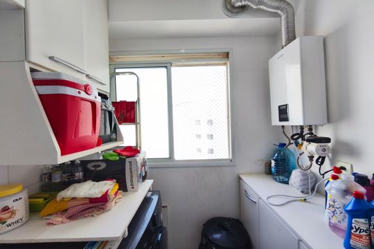 Área de Serviço de apartamento à venda com 3 quartos, 77m² em Jardim Santa Eudoxia, Campinas