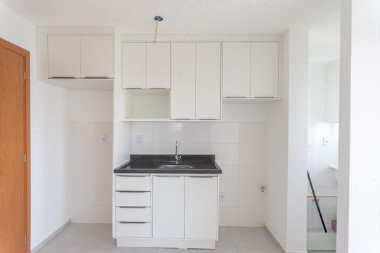 Cozinha de apartamento para alugar com 2 quartos, 42m² em Jardim Paraiso de Viracopos, Campinas