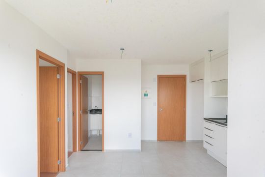 Sala de apartamento para alugar com 2 quartos, 42m² em Jardim Paraiso de Viracopos, Campinas