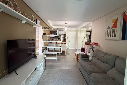 Sala de apartamento à venda com 2 quartos, 72m² em Santa Maria, São Caetano do Sul