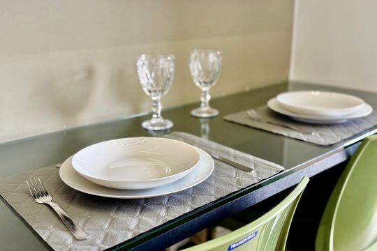 Cozinha de apartamento à venda com 1 quarto, 22m² em Bela Vista, São Paulo