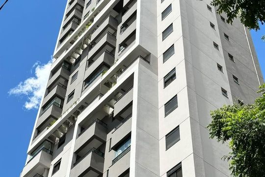 Fachada de apartamento à venda com 1 quarto, 22m² em Bela Vista, São Paulo