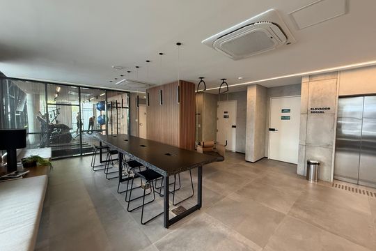 Área em comum de apartamento à venda com 1 quarto, 22m² em Bela Vista, São Paulo