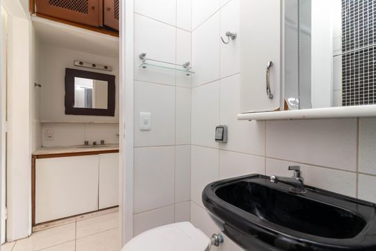 Banheiro 1 de casa para alugar com 2 quartos, 75m² em Jardim Cachoeira, São Paulo