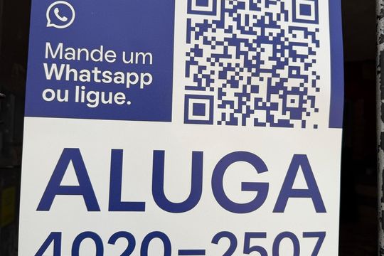 Placa  de casa para alugar com 2 quartos, 90m² em Eldorado, São Bernardo do Campo