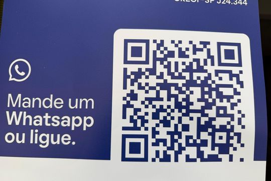 QR CODE  de casa para alugar com 2 quartos, 90m² em Eldorado, São Bernardo do Campo