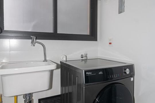 Área de Serviço de apartamento para alugar com 2 quartos, 40m² em Indianópolis, São Paulo