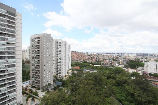 Vista da Varanda de apartamento para alugar com 2 quartos, 47m² em Vila Andrade, São Paulo