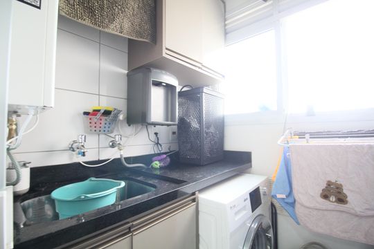 Área de Serviço de apartamento para alugar com 2 quartos, 47m² em Vila Andrade, São Paulo