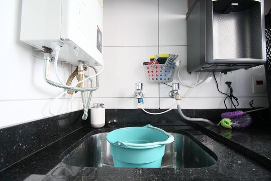 Área de Serviço de apartamento para alugar com 2 quartos, 47m² em Vila Andrade, São Paulo