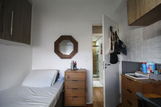 Quarto 2 de apartamento para alugar com 2 quartos, 47m² em Vila Andrade, São Paulo