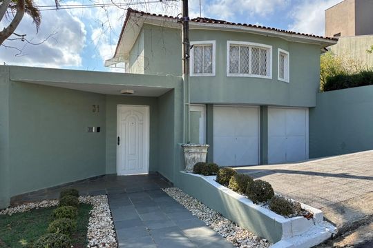 Fachada de casa de condomínio para alugar com 3 quartos, 450m² em Jardim Belizário, Cotia