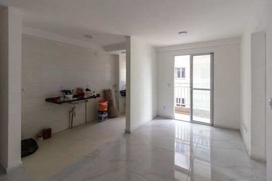 Sala de apartamento para alugar com 2 quartos, 48m² em Jardim do Triunfo, Guarulhos