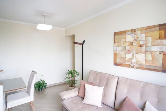 Sala de apartamento à venda com 2 quartos, 71m² em Santa Paula, São Caetano do Sul