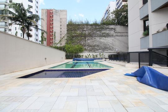 Área comum - Piscina de apartamento para alugar com 5 quartos, 290m² em Vila Morumbi, São Paulo