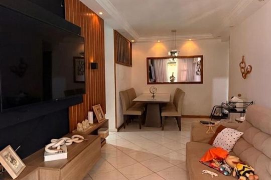 Sala de apartamento para alugar com 3 quartos, 85m² em Anil, Rio de Janeiro