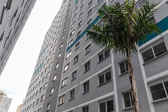 Fachada de apartamento para alugar com 2 quartos, 36m² em Campos Elíseos, São Paulo