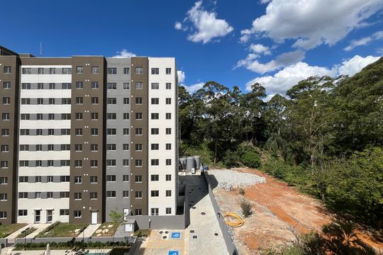 Sala - Vista de apartamento para alugar com 2 quartos, 32m² em Parque Pan Americano, São Paulo