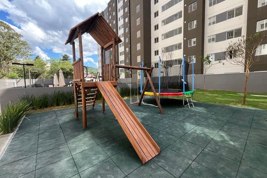 Área comum - Playground de apartamento para alugar com 2 quartos, 32m² em Parque Pan Americano, São Paulo