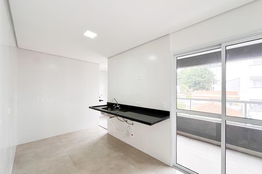 Cozinha de apartamento à venda com 2 quartos, 73m² em Jardim do Mar, São Bernardo do Campo