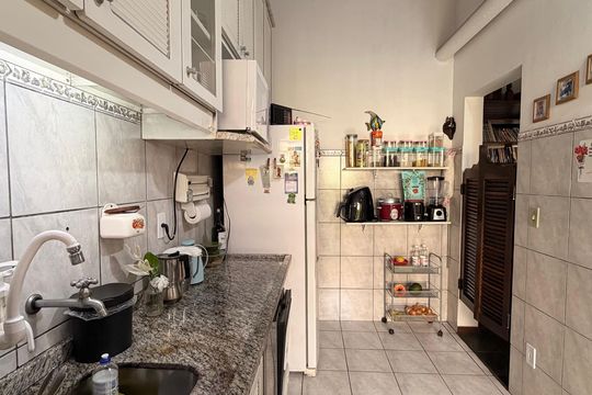 Cozinha  de apartamento à venda com 2 quartos, 165m² em Barcelona, São Caetano do Sul