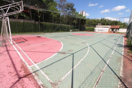 Área comum - Quadra Esportiva de apartamento para alugar com 3 quartos, 95m² em Jardim Aquarius, São José dos Campos