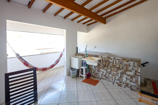 Lavanderia de casa para alugar com 2 quartos, 100m² em Jardim Morumbi, Indaiatuba