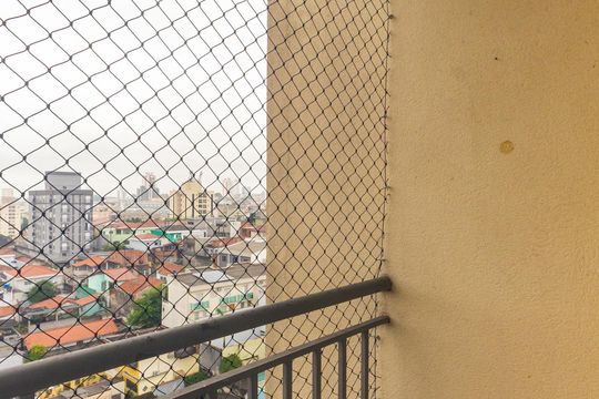 Varanda da Sala de apartamento à venda com 2 quartos, 52m² em Penha de França, São Paulo