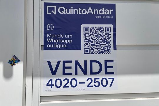 Placa  de casa à venda com 3 quartos, 120m² em Vila Ré, São Paulo