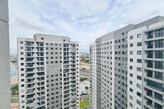 Vista da Sala de apartamento para alugar com 2 quartos, 38m² em Vila Campanela, São Paulo