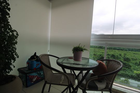 Sala - Varanda de apartamento à venda com 2 quartos, 68m² em Barra Olímpica, Rio de Janeiro
